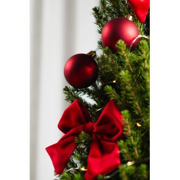 Albero natalizio decorato 100cm